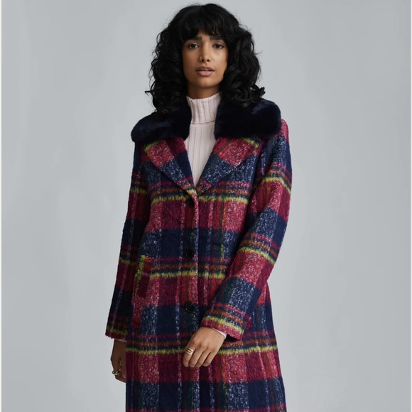 Double breasted plaid wool - Picture 1 of 3